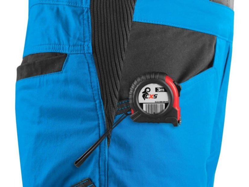 Zahradníky CXS SOLIS FLEX, pánské, modro-černé, vel. 54