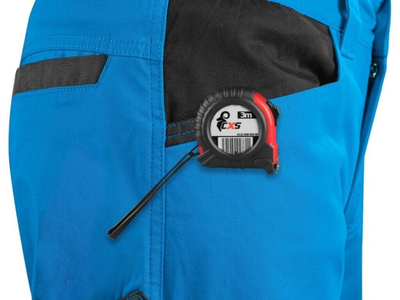 Kalhoty CXS SOLIS FLEX, 170-176cm, pánské, modro-černé, vel. 54