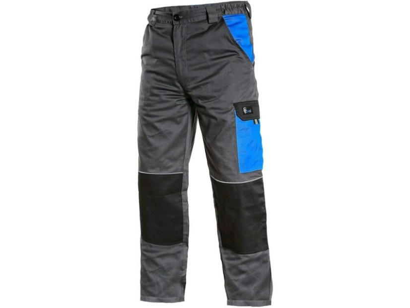 Kalhoty CXS PHOENIX CEFEUS, pánské, šedo-modré, 170-176cm, vel. 62