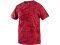 Tričko CXS MERLIN, krátký rukáv, červené, vel. 2XL