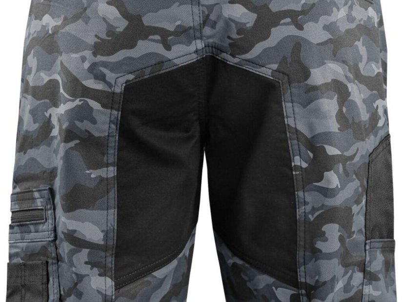 Kalhoty CXS SOLIS FLEX, pánské, maskáčovo-černé, vel. 54