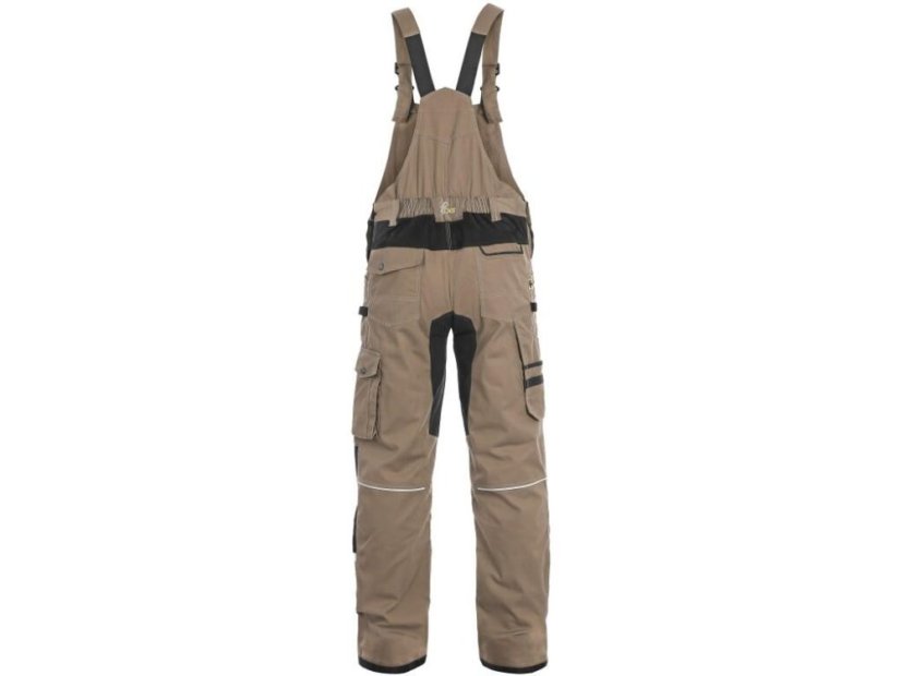 Zahradníky CXS STRETCH, pánské, béžovo-černé, vel. 62