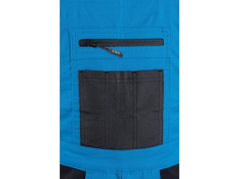 Zahradníky CXS SOLIS FLEX, pánské, modro-černé, vel. 54