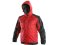 Bunda CXS IRVINE, zimní, pánská, červeno-černá, vel. 4XL
