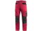 Kalhoty CXS SOLIS FLEX, pánské, červeno-černé, vel. 54