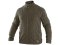 Mikina CXS GRANBY, pánská, fleece, khaki, vel. 3XL