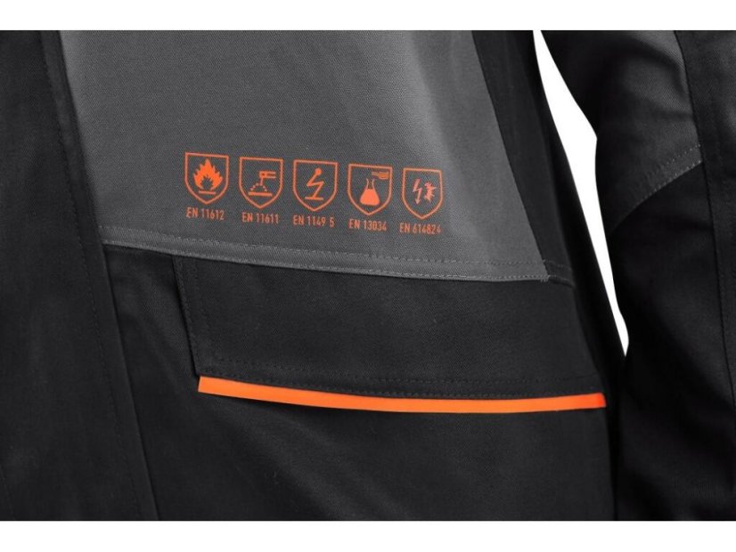 Blůza CXS WorkTech-Multi, multifunkční, pánská, šedo-černá, vel. 46