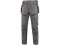 Kalhoty CXS LEONIS, pánské, šedé s černými doplňky, vel. 52