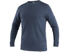 Tričko CXS PETR, dlouhý rukáv, tmavě modré, vel. 5XL
