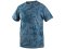 Tričko CXS MERLIN, krátký rukáv, petrol