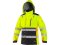 Bunda CXS BENSON, výstražná, zateplená, pánská, žluto-černá, vel. 3XL